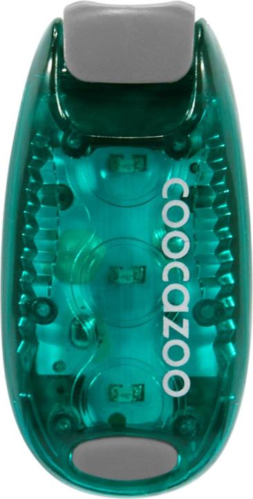 Coocazoo Rucksack-Zubehör LED-Sicherheitsklemmleuchte "Fresh Mint", schwarz-