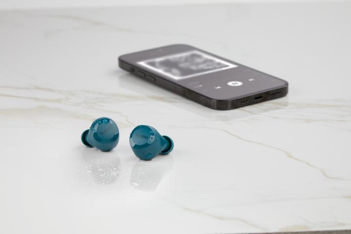 Actual product image Belkin wireless soundform bolt tws morskie (No noise cancelling, 38 h, Wireless)