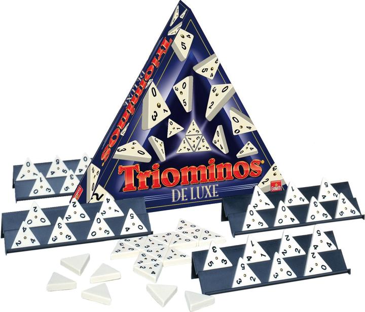 Produktbild Ravensburger Triominos de Luxe Triangle (Deutsch, Englisch, Französisch, Italienisch)