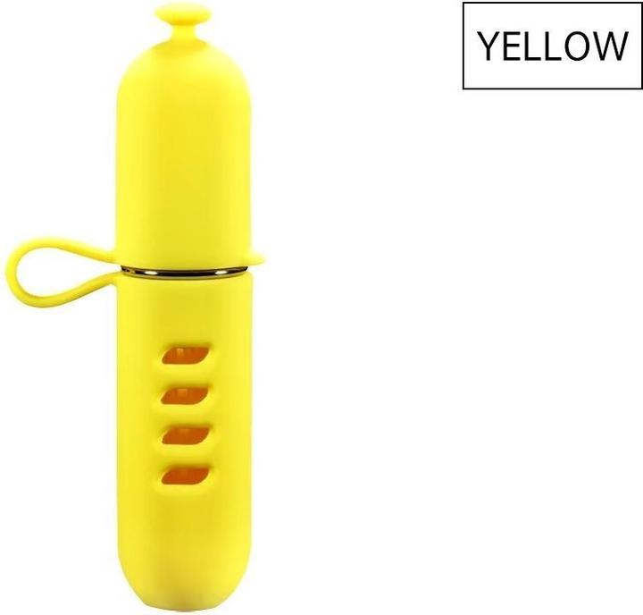 Actual product image Swissdetector 1 Pc - Mini Empty Fragrance Atomizer - 5Ml - Yellow (5 ml)