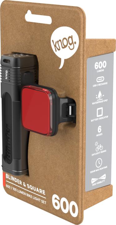 Image du produit knog. Blinder 600 & Blinder Square (600 lm, 100 lm)