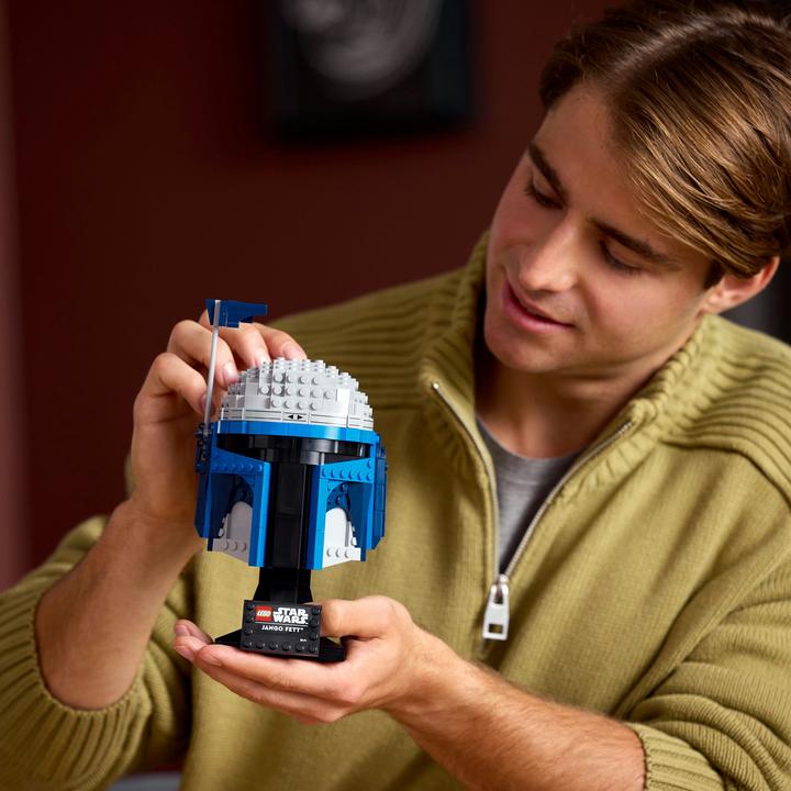 Actual product image LEGO Jango Fett™ helmet (75408, LEGO Star Wars)