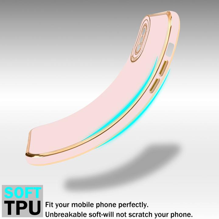 Image du produit Cadorabo Étui en TPU avec protection pour appareil photo pour Apple iPhone X / XS (Apple iPhone X)
