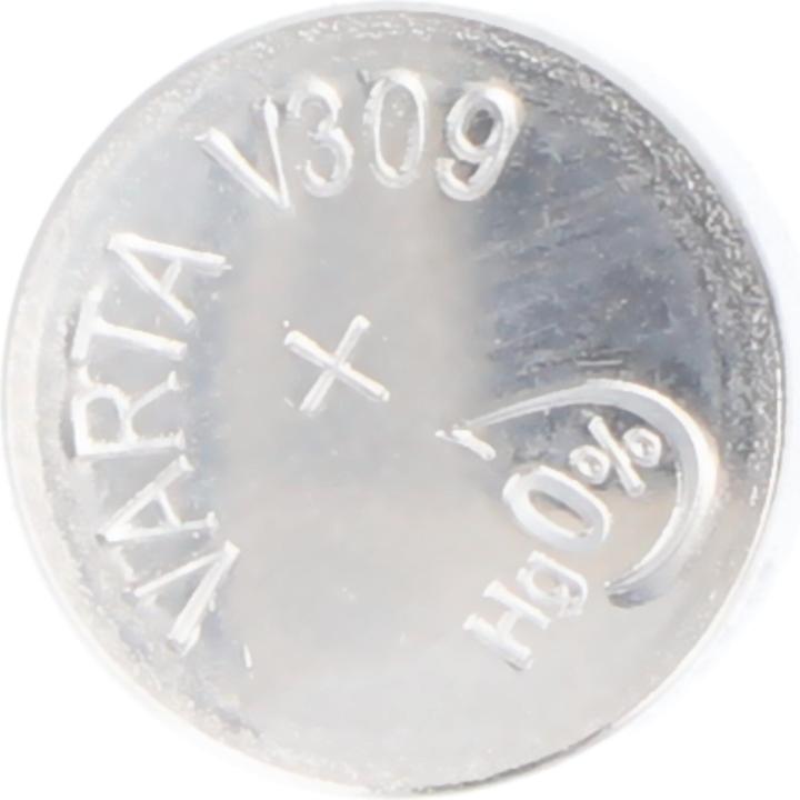 Actual product image Varta 309, V309, SR48, SR754SW Knopfzelle für Uhren etc. (1 pcs., SR48, 72 mAh)