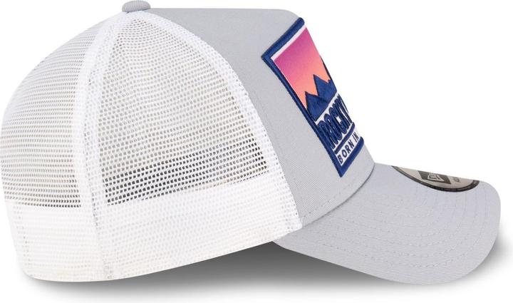 Produktbild New Era 9Forty A-Frame Trucker Cap - Rocky Mountains Grau (One Size)