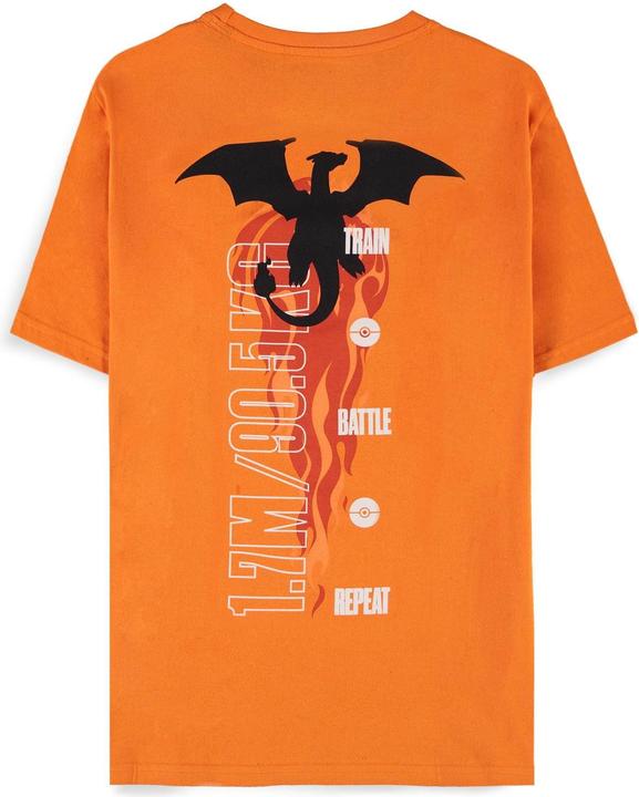 Difuzed POKEMON - Dracaufeu - T-Shirt Homme (S) (S)
