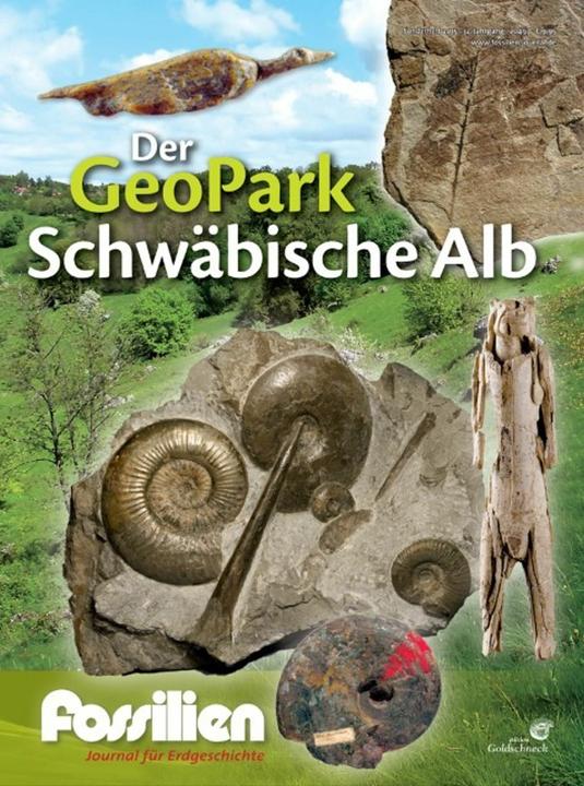 Produktbild Fossilien-Sonderheft 'Der Geopark Schwäbische Alb' (Deutsch, Redaktion Fossilien, 2015)