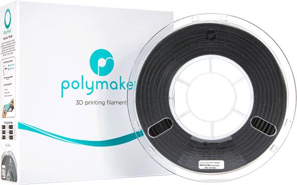 Immagine prodotto Polymaker PolyFlex TPU90 - Nero - 2.85mm (TPU, 2.85 mm, 750 g, Nero)
