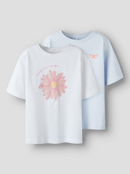 Produktbild Name it T-Shirt HELKA Kurzarmshirt 2er Pack (122)