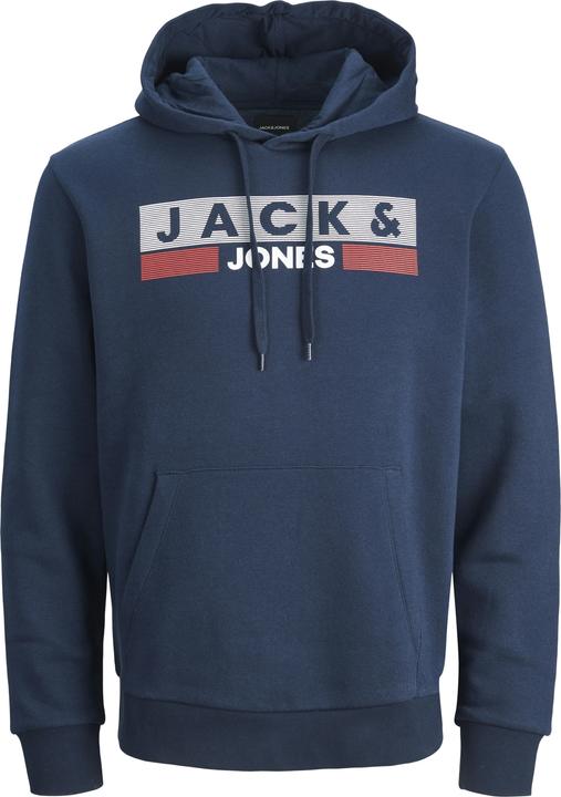 Immagine prodotto Jack & Jones Felpa con cappuccio Basic Logo Plus Size (4XL)