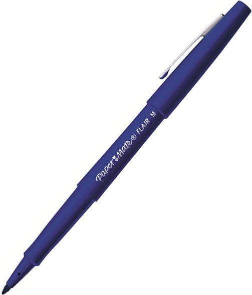 Immagine prodotto Paper Mate penna a punta di fibra Flair B (Blu, Azzurro, 12 x)