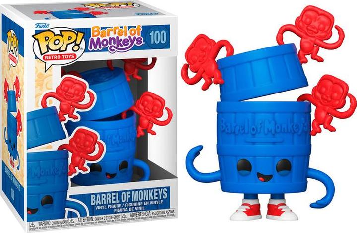 Produktbild Funko Pop! Retro Gaming Merchandise : Barrel of Monkeys (100)