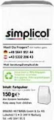 Actual product image Simplicol Textile dye expert, midnight black 150 g (Midnight black, 150 ml)