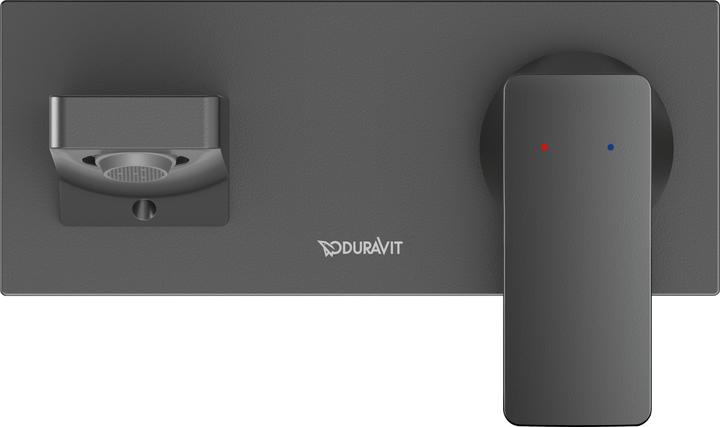 Actual product image Duravit Manhattan single-lever basin mixer, concealed, projection 189 mm, without pop-up waste, MH10