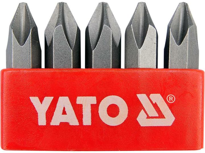 Image du produit Yato Pointes / Embouts pour un tournevis hélicoïdal 5 Stcs. PH2 2810