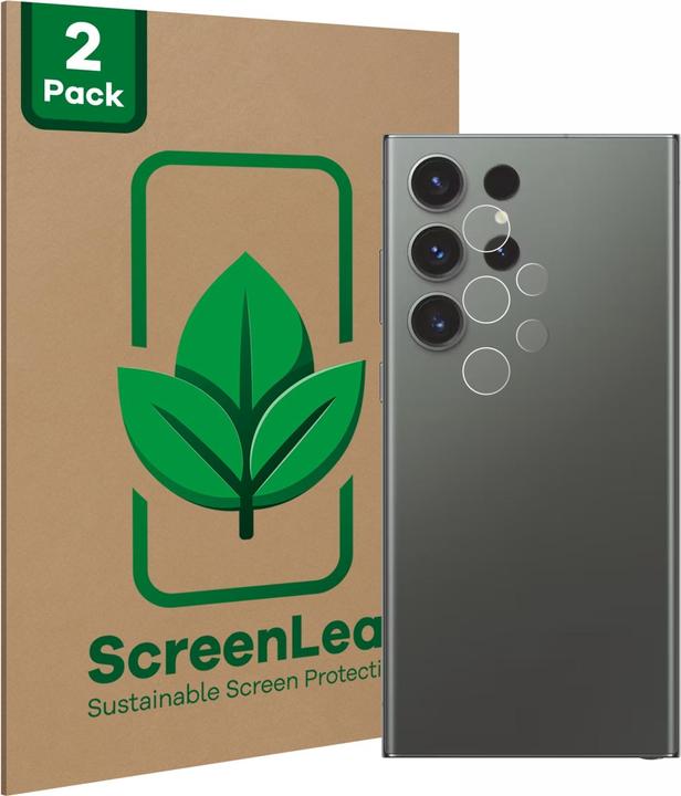 Image du produit ScreenLeaf Film de protection durable Protection d'écran Film clair transparent (2 pièce(s), Samsung Galaxy S23 Ultra)
