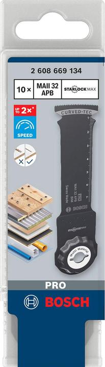 Actual product image Bosch Professional Zubehör PRO MAII 32 APB blade for multifunction tools, 32 x 80 mm