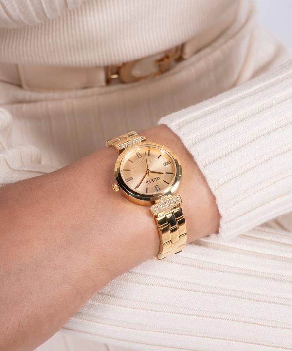 Immagine prodotto Guess P GLD CS W/ CRYS / SUN CHAMP DL / P GLD BRCT Orologio da polso (28 mm)