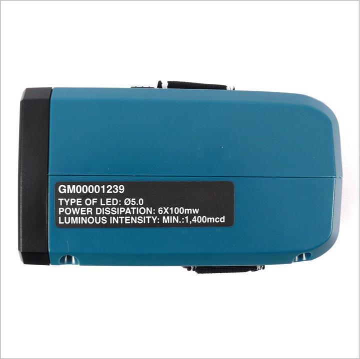 Image du produit Makita Lampe DEADML186 6 LED, DML186 mais sans batterie et sans chargeur (500 lm)