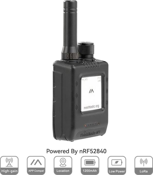 Immagine prodotto Elecrow ThinkNode M1 Meshtastic mit GPS und ePaper Display