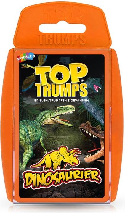 Actual product image Winning Moves WIN47148 - Top Trumps: Dinosaurier - Card game (DE), for 2+ player, from 8 years (German)