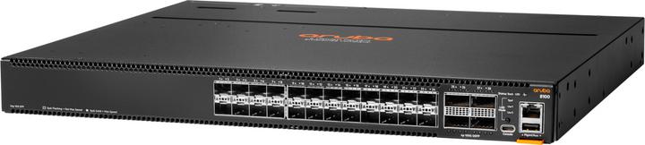 Image du produit Aruba HPE Networking CX 8100 24x10G SFP+ 4x40/100G QSFP28 FB Airflow 3Fan 2AC PSU Switch Bundle (28 Ports)