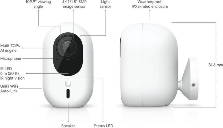 Produktbild Ubiquiti G6 Instant (3840 x 2160 Pixels)