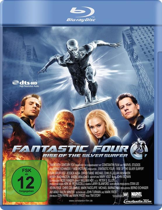 Produktbild Fantastic Four: Rise Of The Silver Surfer (Blu-ray, 2007, Englisch, Deutsch)