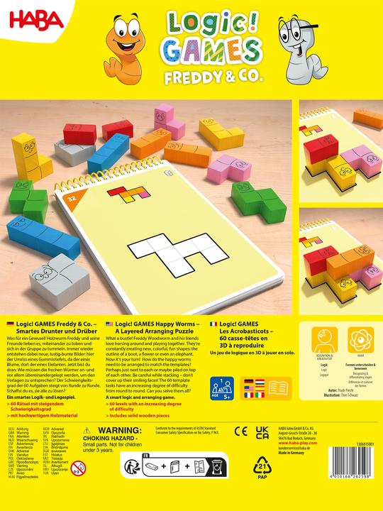 Produktbild Haba Logic Games - Freddy & Co (Deutsch)