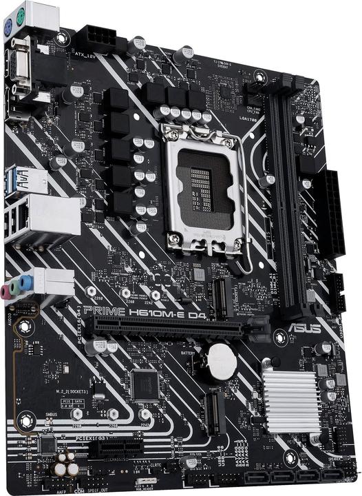 Immagine prodotto ASUS PRIME H610M-E D4-CSM (LGA 1700, Intel H610, mATX)