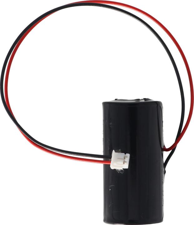 Actual product image AccuCell Batterie für die DOM Panasonic CR-2/3AZ Batterie mit Kabel und Stecker (1 pcs., CR2, 1800 mAh)