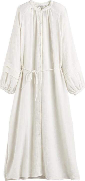 La Redoute Collections Langes Musselinkleid mit Ballonärmeln