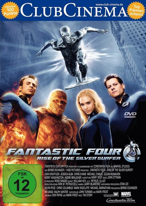 Produktbild Fantastic Four: Rise Of The Silver Surfer (DVD, 2007, Englisch, Deutsch)