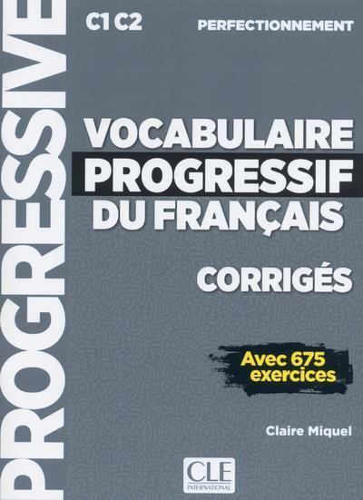 Actual product image Cle Vocabulaire français progressif C1 (French, Leroy-Miquel Claire, 2019)