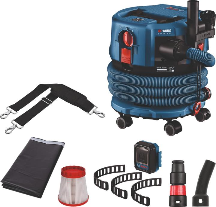 Produktbild Bosch Professional Bosch GAS 18V-12 MC Professional Akku Staubsauger BITURBO Brushless + 1x ProCore Akku 5,5 Ah + (Nass-Trockensauger)