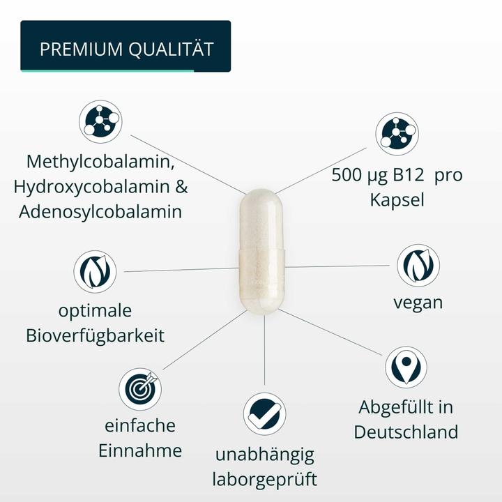 Actual product image Brandl Vitamin B12 Vegan (1 Piece, Capsules, 45 g)