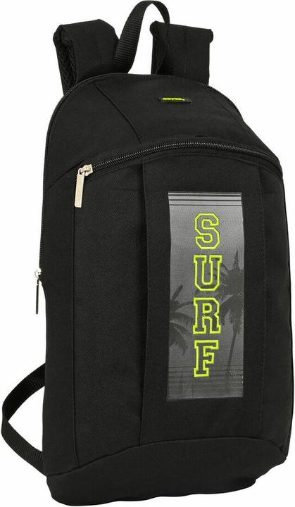 Safta Kinderrucksack Surf Mini Schwarz (22 x 39 x 10 cm) (10 l)