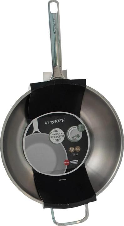 Actual product image BergHoff Helix (30 cm, Wok, Stainless steel)