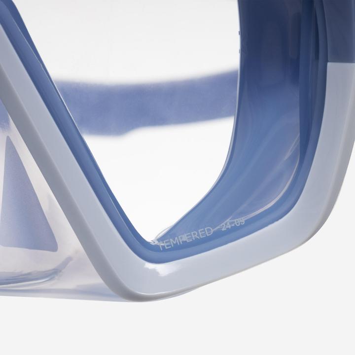 Immagine prodotto Subea Tauchmaske Antibeschlag Silikonband - 100 Mono Mid blau