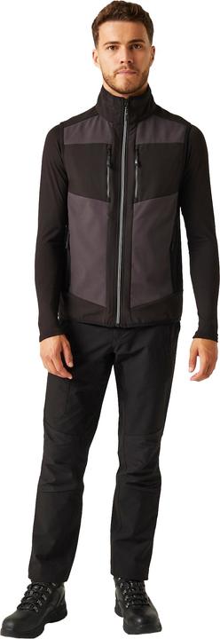 Actual product image Regatta Mens E-Volve Colour Block Softshell Body Warmer (M)
