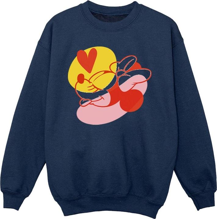 Produktbild Disney Minnie Mouse Tongue Heart Sweatshirt Mädchen (140, 146)