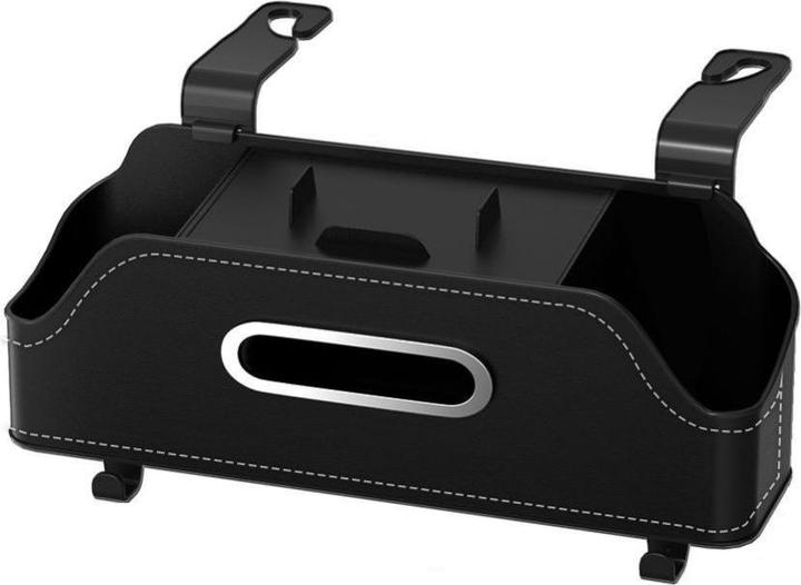 Actual product image Compass Other goods OEM Car organizer for front seats with compartments SN-517 black