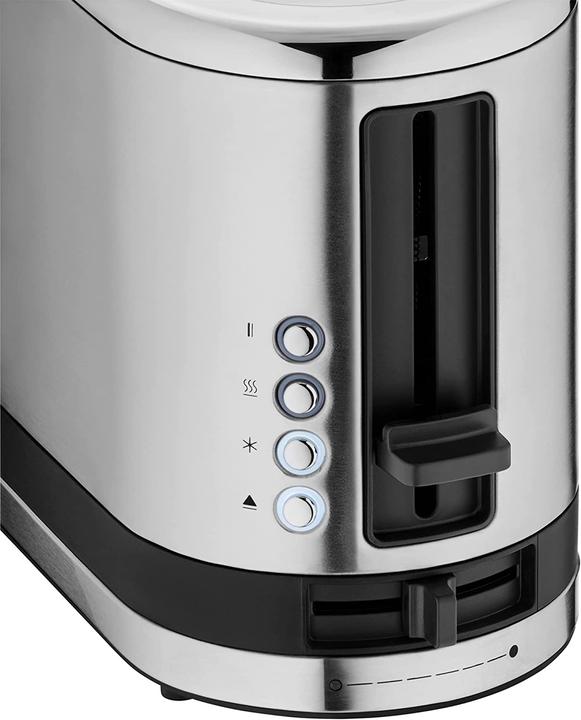 Actual product image WMF KITCHENminis long slot toaster 2-slice with bread roll attachment
