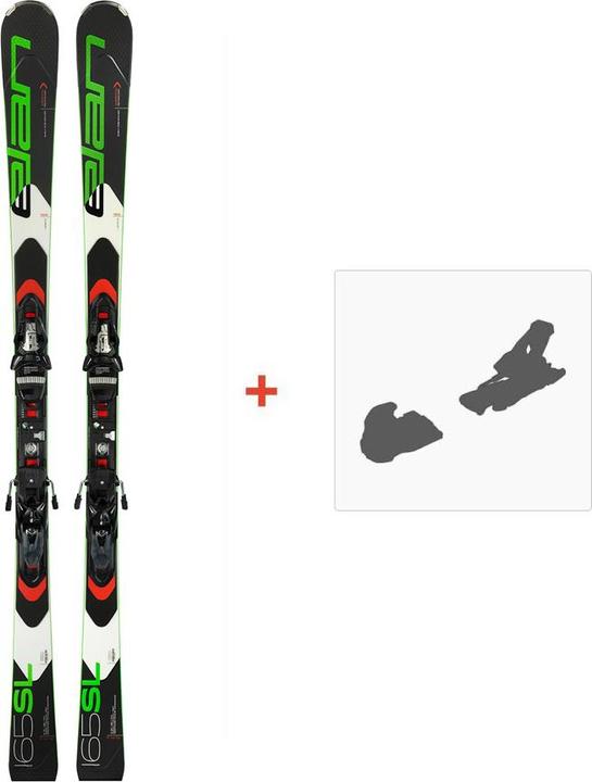 Image du produit Elan Ski Sl Fusion+ Elx 11.0 Fusion 2018 (160 cm, Sans reliure)