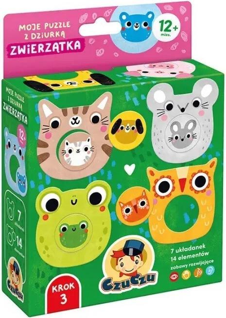 Produktbild Czuczu Mein Tierlochpuzzle (7 Teile)
