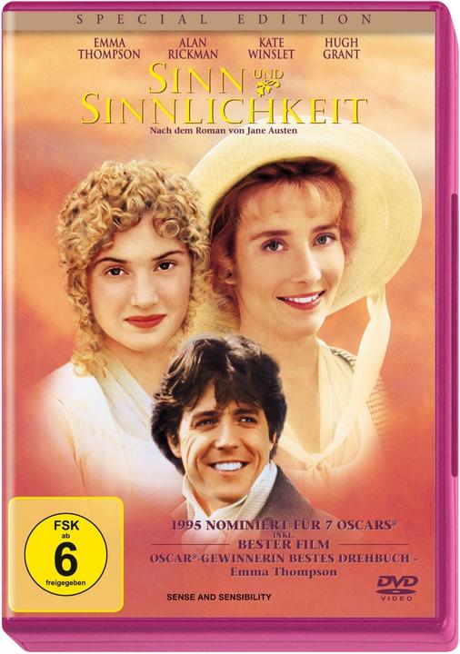 Produktbild Sinn und Sinnlichkeit amaray pink-edition (DVD, 1995, Deutsch, Französisch, Englisch)