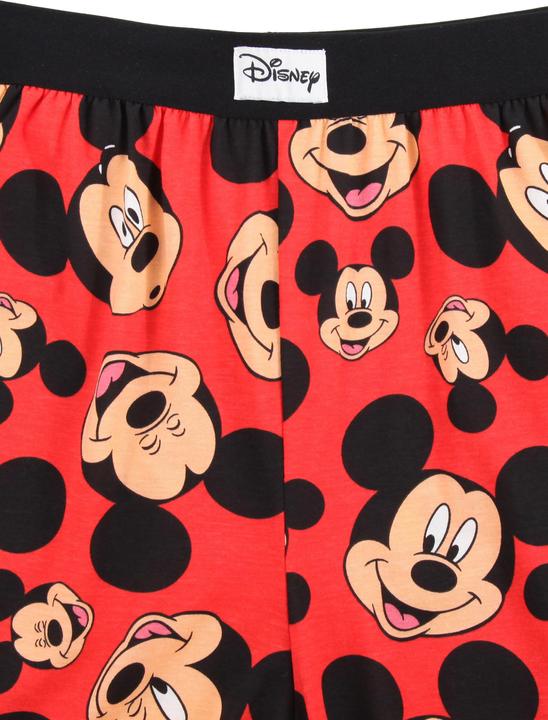 Produktbild Recovered Disney Mickey Faces Red Loungehose S (S)