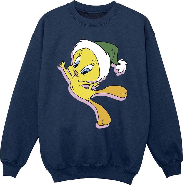 Looney Tunes Tweety Christmas Hat Sweatshirt Mädchen
