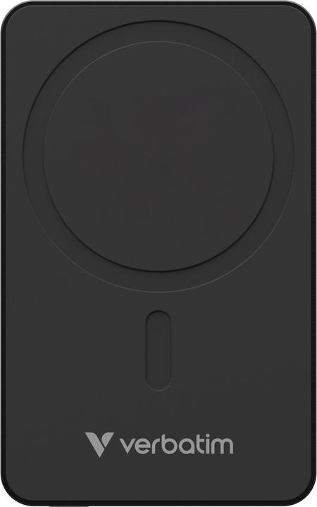 Produktbild Verbatim Charge 'n' Go Essentials Power Bank Magnetic Wireless 10000mAh Black (10000 mAh, 20 W, 37 Wh)
