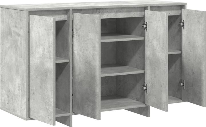 Produktbild VidaXL Beton Grau Sideboard Beton grau Holzwerkstoff 120 x 41 x 75 cm (120 x 41 x 75 cm)